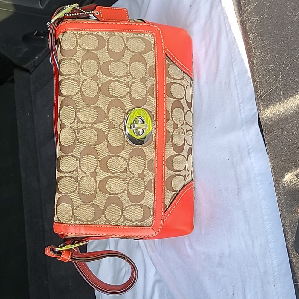 Coach (small w/ orange trim)